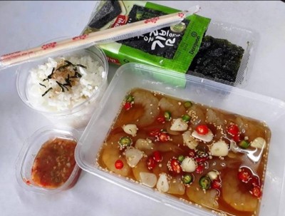 กุ้งดองซอสเกาหลี
