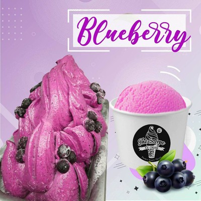 บลูเบอร์รี่ซอร์เบท์ ถ้วย 1 ลูก