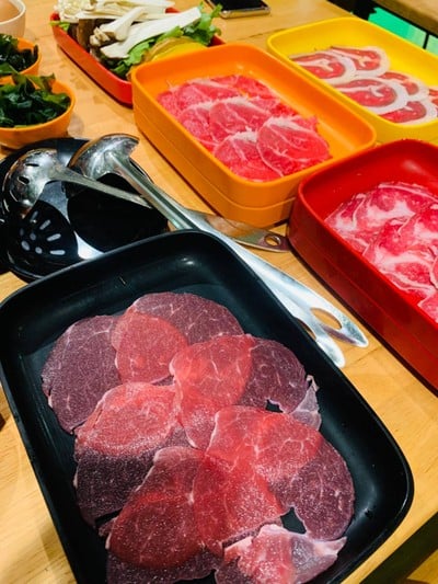 เมนูของร้าน เฟรนด์ ชาบู บุฟเฟ่ต์