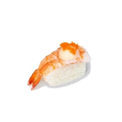 ซูชิกุ้งซอสครีมไข่กุ้ง