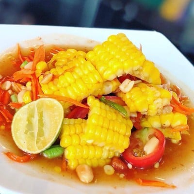 เมนูของร้าน ส้มตำ คุณเอก