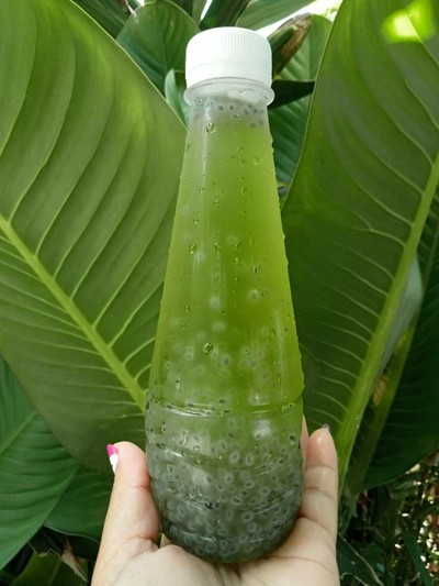 น้ำใบเตยเม็ดเเมงลัก