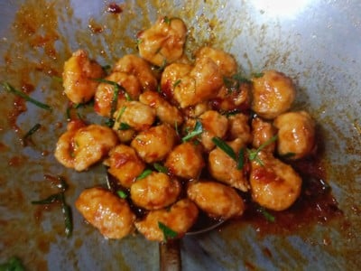 วิธีทำ หมูเด้งผัดพริกแกง