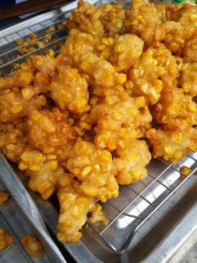 ข้าวโพดทอด