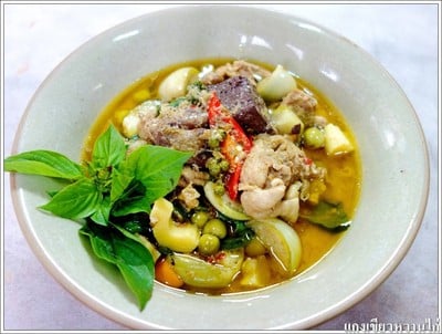 แกงเขียวหวานไก่