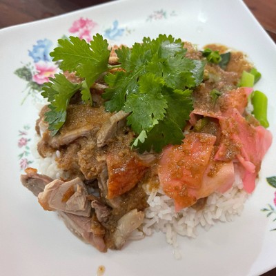 ข้าวหน้าเป็ดย่าง