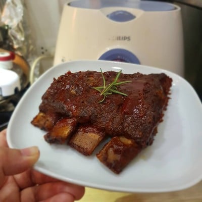 วิธีทำ ซี่โครงหมูอบซอสบาร์บีคิว วิธีทำ ซี่โครงหมูอบซอสบาร์บีคิว