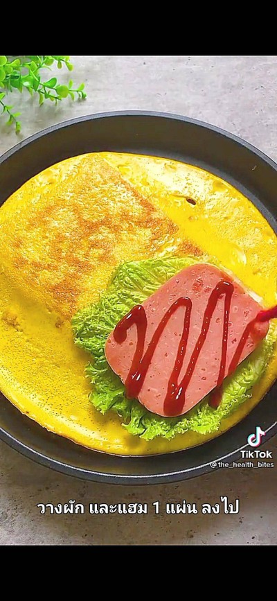 วิธีทำ แซนวิชไข่แฮม วิธีทำ แซนวิชไข่แฮม