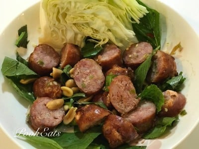 ไส้กรอกอีสานทรงเครื่อง หม้อ Air Fryer