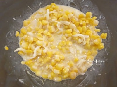 วิธีทำ [Philips Airfryer] Corn Cheese ข้าวโพดอบชีส
