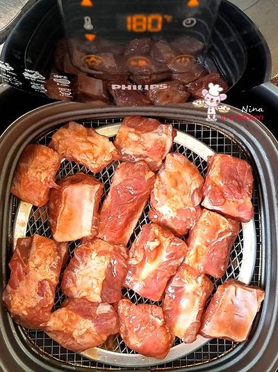 วิธีทำ [Philips Airfryer] ซี่โครงหมูย่างน้ำผึ้ง