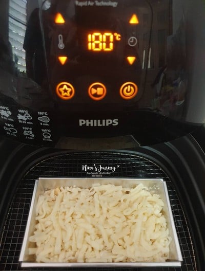 วิธีทำ [Philips Airfryer] Corn Cheese ข้าวโพดอบชีส