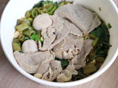 ก๋วยเตี๋ยวเรือหมูน้ำตก  Boat Noodles