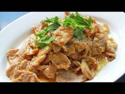 ผัดกระเทียมพริกไทย(เป็นกับข้าว)