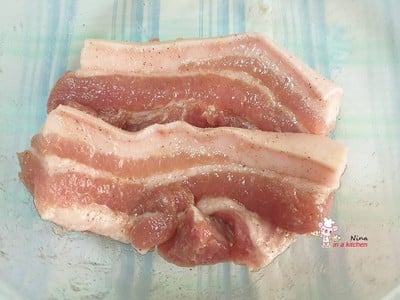 วิธีทำ [Philips Airfryer] หมูสามชั้นทอดน้ำปลา
