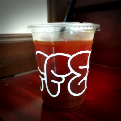 Iced Americano (Boloven, Laos)