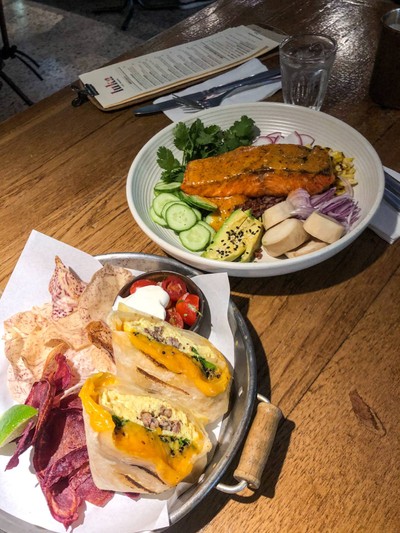 ลูก้า เมนูอาหารเช้า บูริโต้