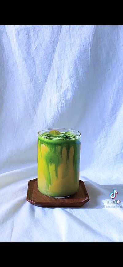 Thai milk tea matcha 🍵