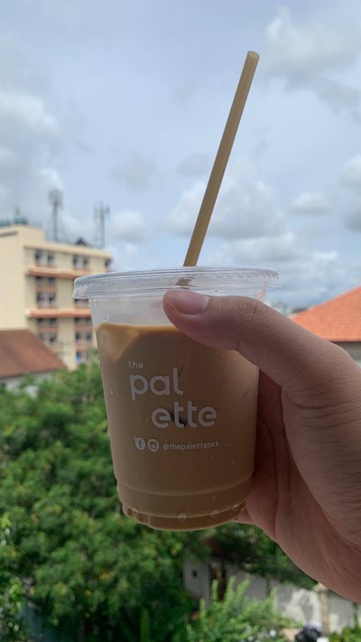 ลาเต้ ( เย็น )