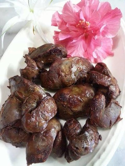ตับไก่ทอด