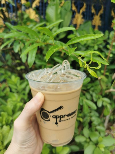 ลาเต้เย็น