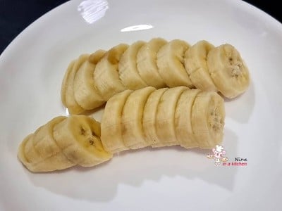 วิธีทำ [Philips Airfryer] ขนมปังไส้กล้วยหอม ซอสคาราเมล