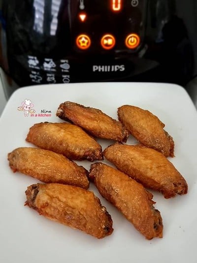 วิธีทำ [Philips Airfryer] ปีกไก่ทอดเกลือ