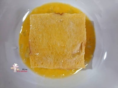 วิธีทำ [Philips Airfryer] ขนมปังชุบไข่ไส้แฮมชีส