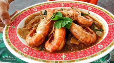 กุ้งอบวุ้นเส้นสำหรับ 1 ที่
