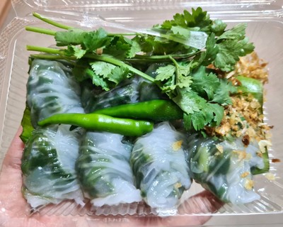 ข้าวเกรียบปากหม้อ ไส้กุยช่าย