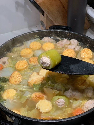 ต้มจืดแตงกวายัดไส้หมูสับ