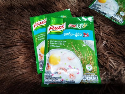 คนอร์โจ๊ก รสกุ้ง-ปูอัด