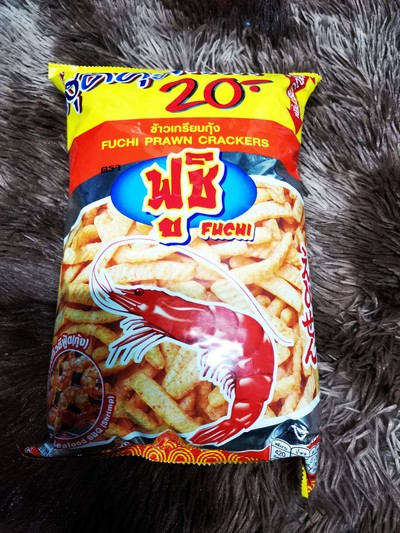 ข้าวเกรียบกุ้ง ขนาด 96 กรัม ฟูจิ