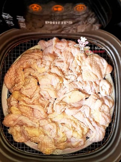 วิธีทำ [Philips Airfryer] หนังไก่ทอดกรอบ เขย่าผงปรุงรส
