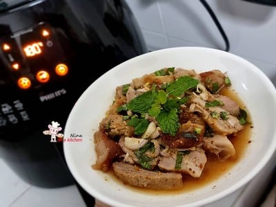 วิธีทำ [Philips Airfryer] น้ำตกคอหมูย่าง