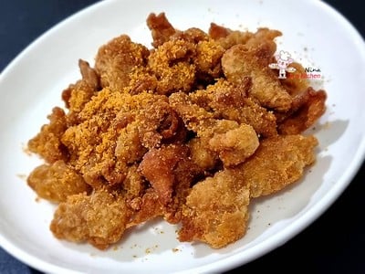 วิธีทำ [Philips Airfryer] หนังไก่ทอดกรอบ เขย่าผงปรุงรส