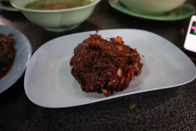 ลาบหมูดิบ