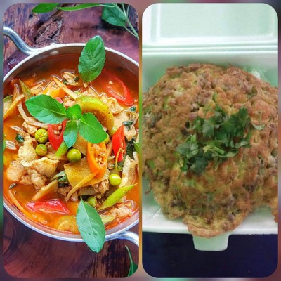 ชุดอิ่มสุดคุ้ม3แกงป่าไข่เจียว