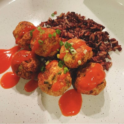 Sriracha Pork Meatballs