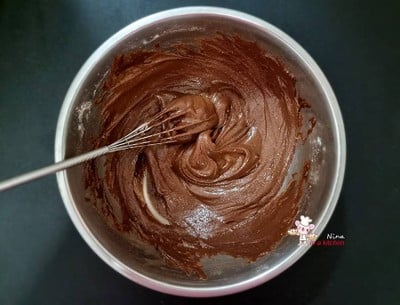 วิธีทำ [Philips Airfryer] ฟัดจ์บราวนี่ซอสนมสด
