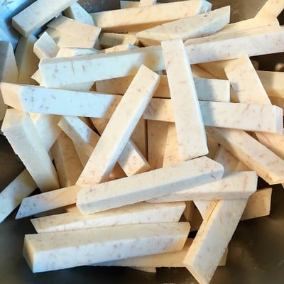 วิธีทำ เผือกหิมะ By หม้อทอด Philips Airfryer (HD9270)