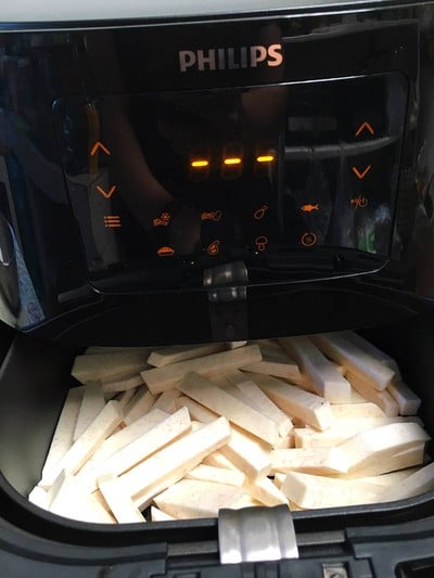 วิธีทำ เผือกหิมะ By หม้อทอด Philips Airfryer (HD9270)