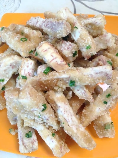 วิธีทำ เผือกหิมะ By หม้อทอด Philips Airfryer (HD9270)