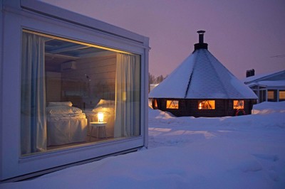 มี Cottage ส่วนกลางให้ไว้ใช้ผิงไฟได้ด้วย