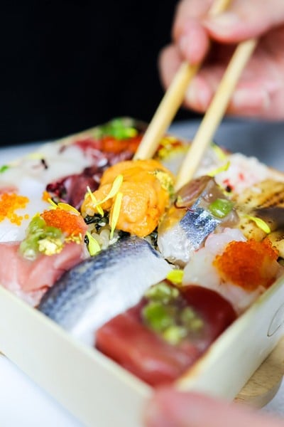 เมนูของร้าน ISAMU SUSHI Att U Park Bangna Km.12