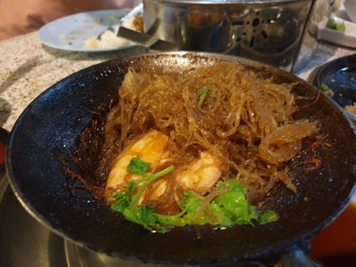 กุ้งอบวุ้นเส้น