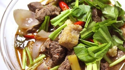 ชวนทำเมนูแอบแซ่บง่ายๆได้ที่บ้าน กับ "ต้มแซ่บเนื้อวัว" ทำง่ายอร่อยมาก