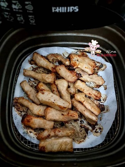 วิธีทำ [Philips Airfryer] หมูหมักนมสด