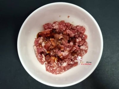วิธีทำ [Philips Airfryer] หมูสับคลุกไข่เค็มทอด ไข่แดงลาวา