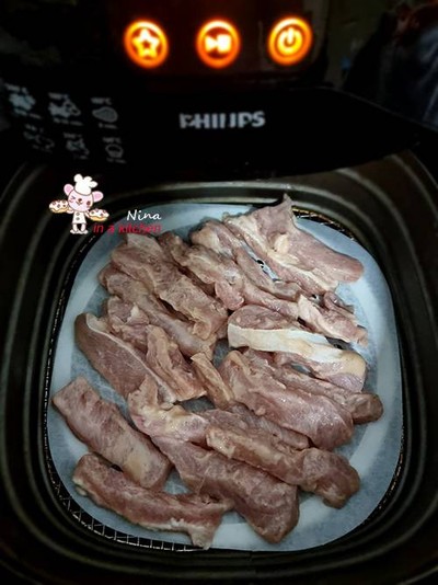 วิธีทำ [Philips Airfryer] หมูหมักนมสด